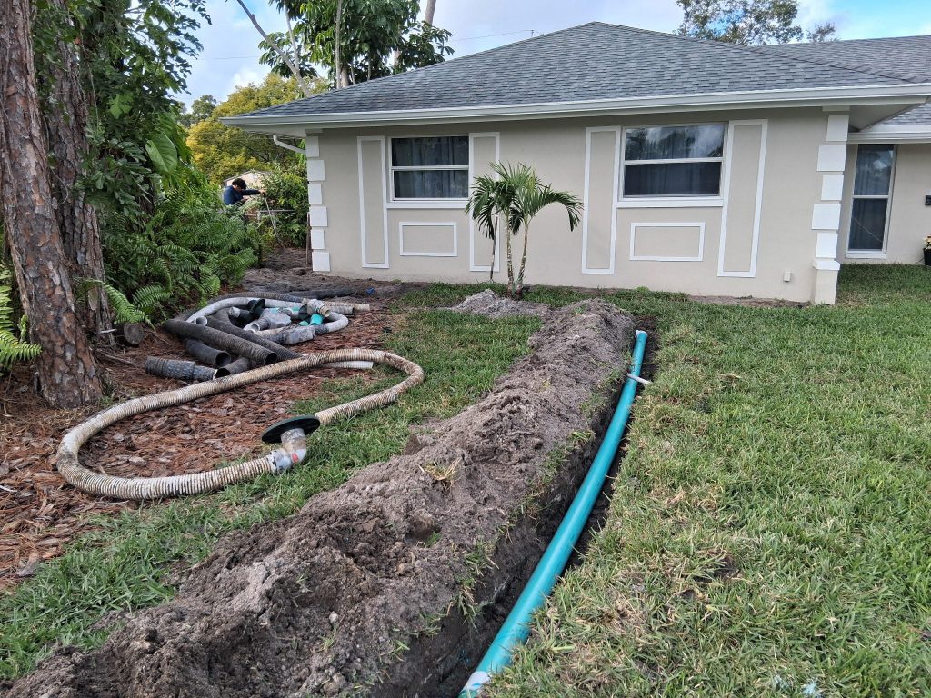 Installing Drainage